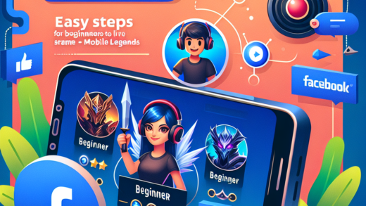 Cara Mudah Live Streaming Mobile Legends di Facebook untuk Pemula