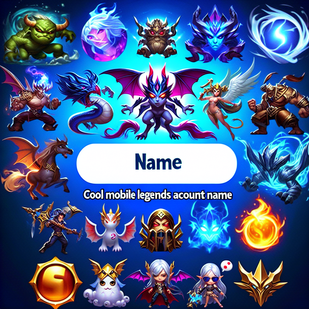 Nama Akun Mobile Legend Keren: Inspirasi dan Tips Membuatnya